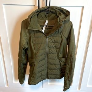 Women’s Lululemon Down for it all jacket 10